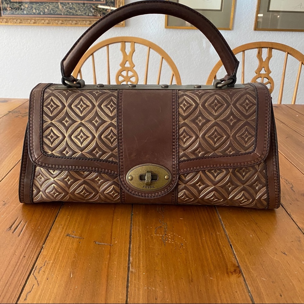 Fossil Vintage Revival Top Handle Flap